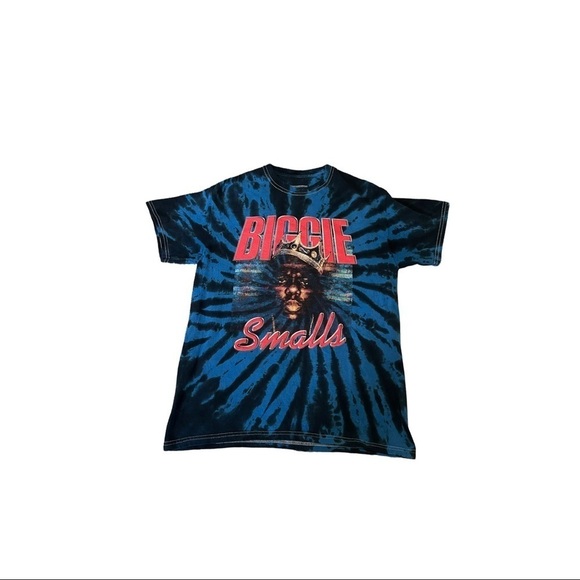 Biggie Smalls Tie Dye Tee Size Medium - Picture 1 of 4